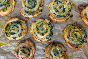 Spinach, Cream Cheese and Bacon Bites