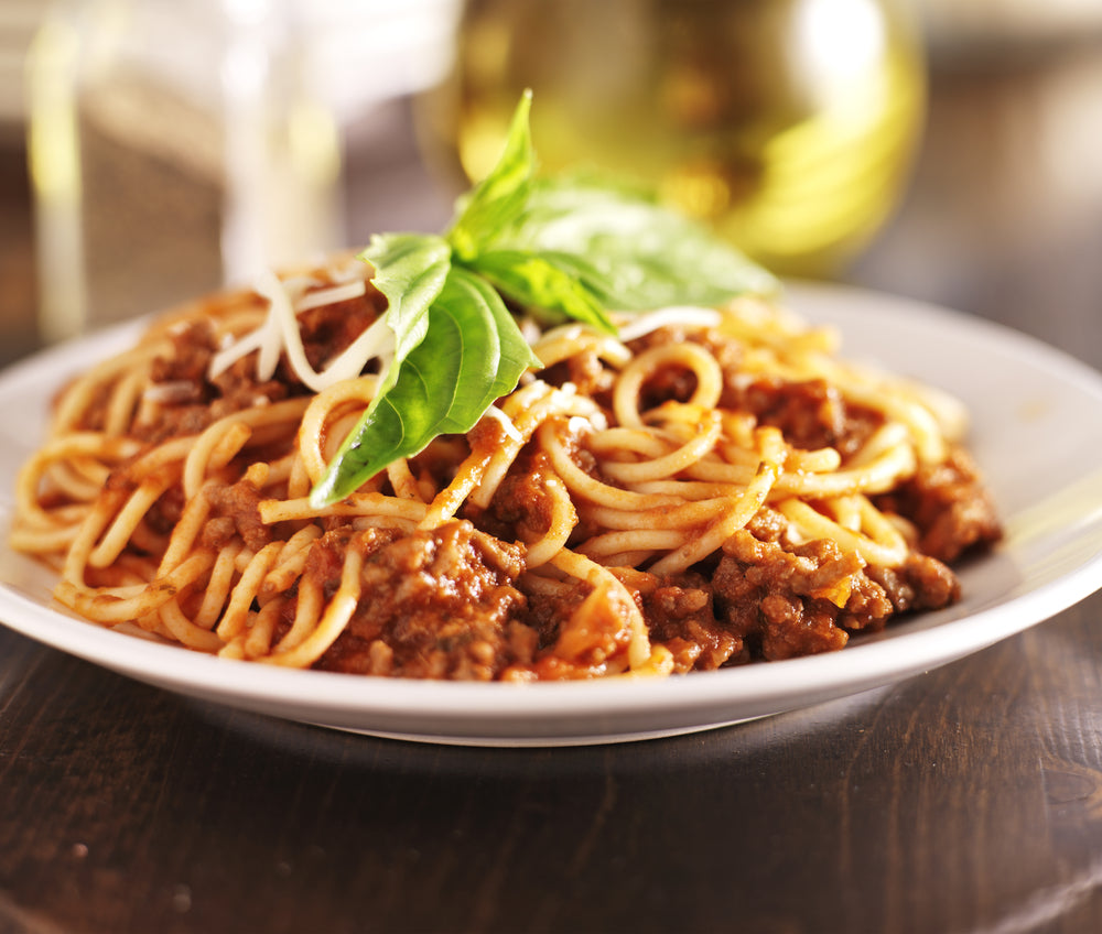 Spaghetti in Meat Sauce (Individual Meal)